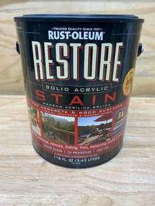 lot 119 image: RUST-OLEUM Solid Acrylic Stain