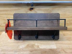 lot 125 image: Coat Hanger with Shelf