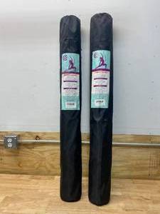 lot 124 image: CAMBIVO Lot of 2- Large Yoga Mats (6x 4)