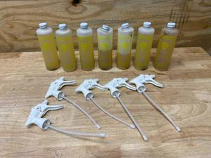 lot 127 image: RECTORSEEK Lot of 7 Bottles of Mid-Temp Leak Locator with 5 Spray Nozzles