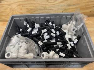 lot 161 image: Lot of Various Flex Pipe Fittings