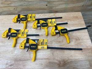 lot 163 image: DEWALT Clamps