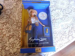 1999 Sydney Olympic Pin collector barbie