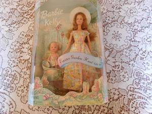 2000 Easter garden hunt barbie & Kelly