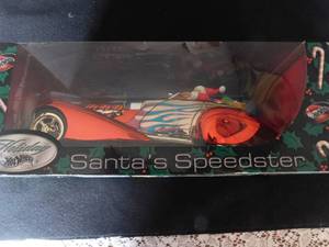 2002 Holiday Hotwheels Santa Speedster