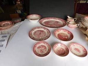 49pc Homer Laughlin Dishes