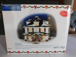Dept,56 Crosby House Snow Village