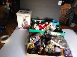 musical angle and 2 boxes of  Skiing Bear, and lots of Misc.