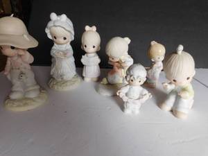 & Precious Moments Figurines 2 1984, 1986,1987, 1990, 1994