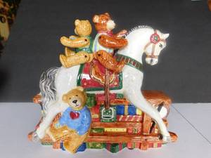 Erins rocking HorseFeaturing the Artwork of Susan Winget By Homestyle Ceramics