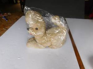 1960s Plush Poodle Radio