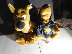 1998 18 Fribght Light Scooby-Doo & 12 2000 Singing Halloween Scooby-Doo