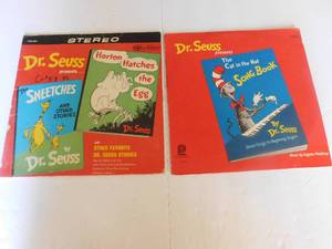 Dr. Seuss Presents The Sneeches & Horton Hatches The Egg, The Cat In The Hat Vinyl Records