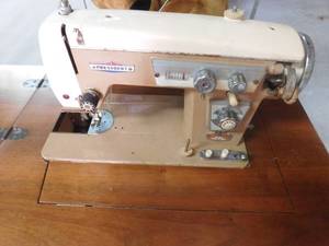 Vintage President sewing Machine in Stand