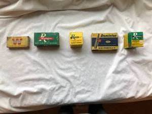 5 Empty Vintage Shell Boxes