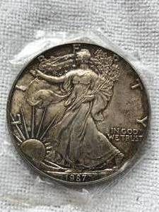 1987 American Silver Eagle One dollar