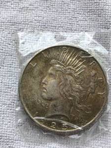 1925 Silver Peace Dollar