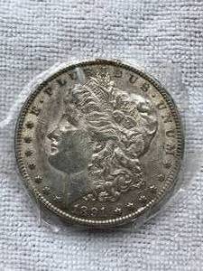 1891 Morgan Silver Dollar