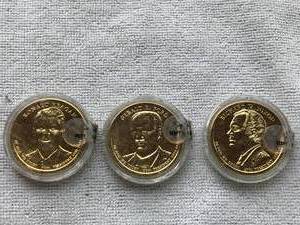 3 Presidential Coins