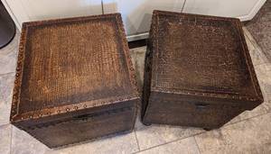 Pair of Decorative Storage Boxes