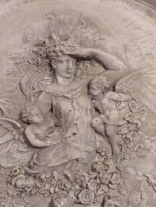 Vintage Plaster Wall Hanging
