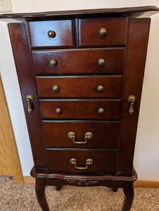 Cherry Jewelry Armoire
