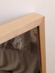 Blonde Wood Wall Mirror