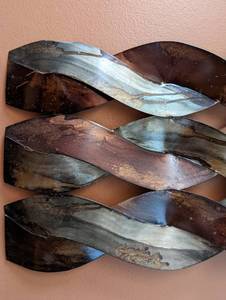 Painted Metal Wall Decor