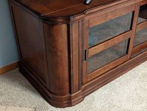 Wood Entertainment Cabinet