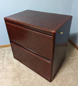Wooden File Cabinet