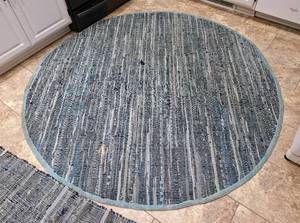 Pair of Woven Area Rugs