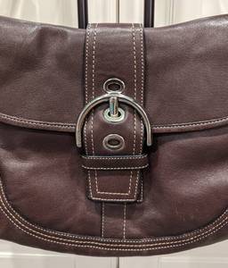 Coach Brown Leather Handbag