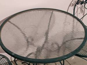 Metal Patio Bistro Set