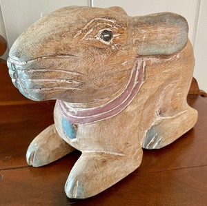 Cute Wooden Bunny