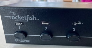 Rocketfish 4 Pair Speaker Connecter