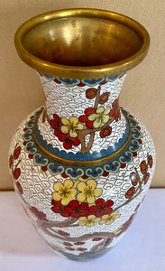 Cloisonn Vase