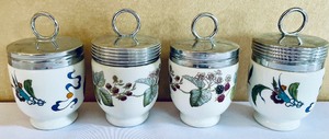 4 Egg Coddlers by Royal Worchester