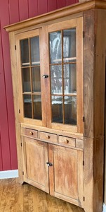 Vintage Corner Cabinet