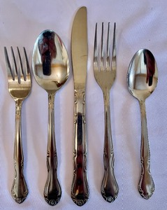 Sensational Silver Plated Flatware Set