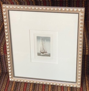 Signed Etching (Print) by Frank Kaczmarek