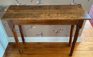 Lovely Narrow Primitive Accent Table