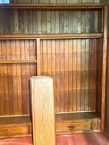 Vintage Double Bookshelf