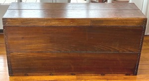 Charming Vintage Wooden Storage Chest