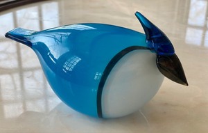 iittala Toikka Canadian Blue Jay Figurine