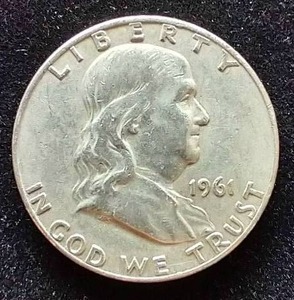 1961 Franklin Half Dollar