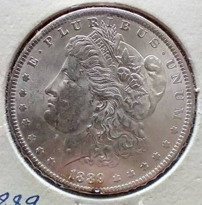 1889 Morgan Dollar