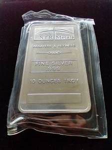10 Oz. Silver Bar