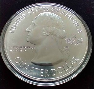 2012 5 Oz. Silver National Parks Quarter - El Yunque