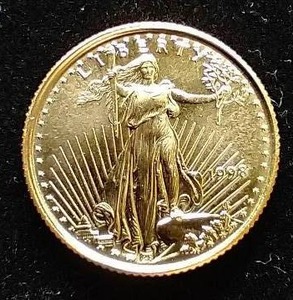 1998 110th Oz. Gold Eagle