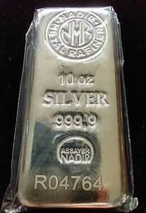10 Oz. Silver Bar